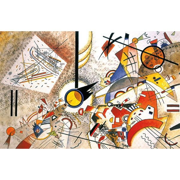 Piatnik Kandinsky Bustling Aquarelle 1000  piece
