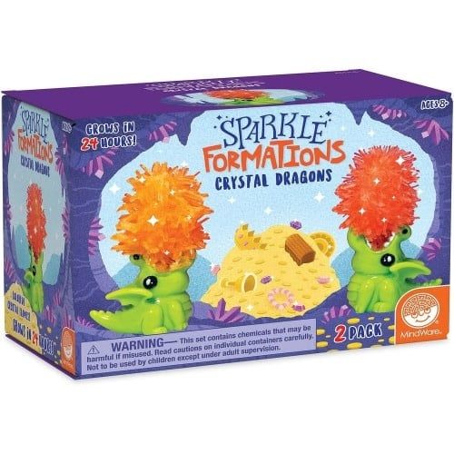 MindWare Sparkle Formations Crystal Dragons