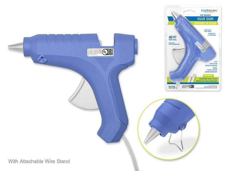 CraftMedley Glue Gun 40W The Bonder Hot Melt cULus Rated 120V