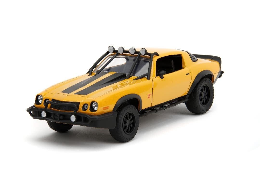 Jada Toys 1/24 "Hollywood Rides" Transformers 7 1977 Camaro Bumblebee