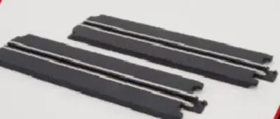 Joysway Single Lane Straight Slot Car Track 2pc