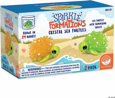 MindWare Sparkle Formations Crystal Sea Turtles