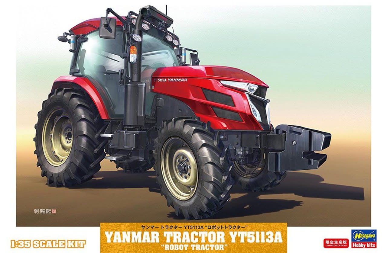 Hasegawa 1/35 Yanmar Tractor YT5113A &quot;Robot Tractor&quot;