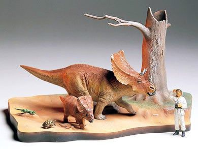 Tamiya 1/35 Chasmosaurus Diorama Set Tamiya 1/35 Chasmosaurus Diorama Set