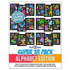 Stuff To Color Super 18 Pack Alphabet Edition