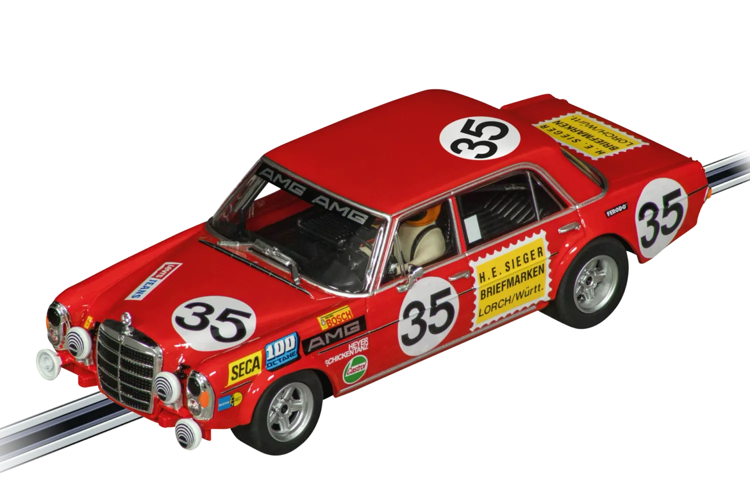 Carrera Digital Mercedes-Benz 300 SEL 6.3 AMG No 35 Slot Car