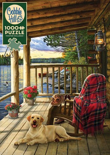 Cobble Hill Cabin Porche 1000 piece