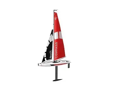 RC Pro Hurricane 1M R/C Sailboat