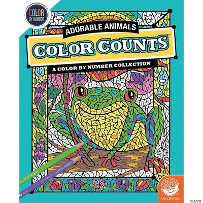MindWare CBN Color Counts  Adorable Animals