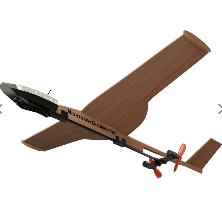 Power Up Nighthawk Tornado Updraft balsa glider