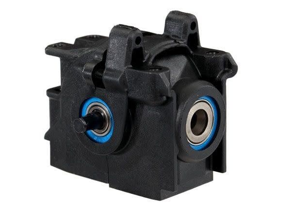 Traxxas Differential, rear (complete with pinion gear and differential plastics)
