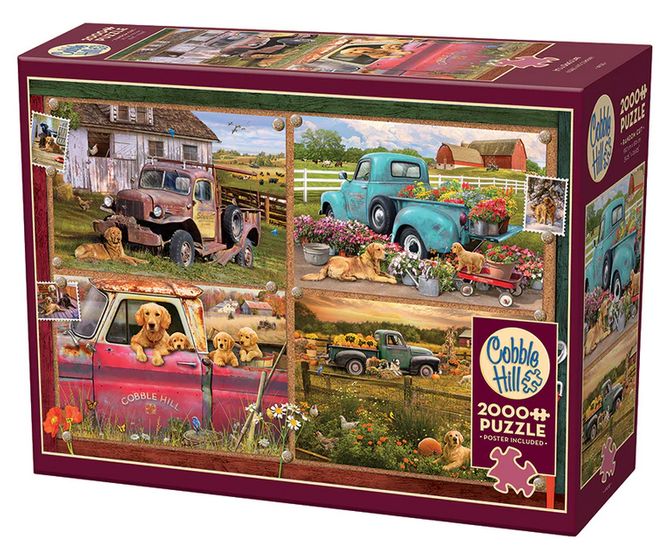 Cobble Hill It's a Dog's Life 2000 piece