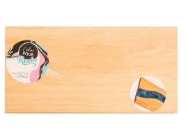 American Crafts Color Pour Resin Tray Wood River