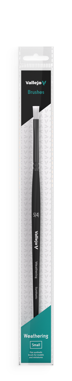 Vallejo WEATHERING S SYNTHETIC FLAT BRUSH