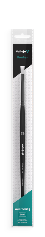 Vallejo WEATHERING S SYNTHETIC FLAT BRUSH