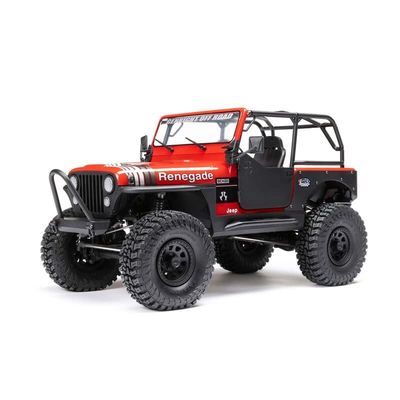 Axial 1/10 SCX10 III Jeep CJ-7 4WD Brushed RTR Red