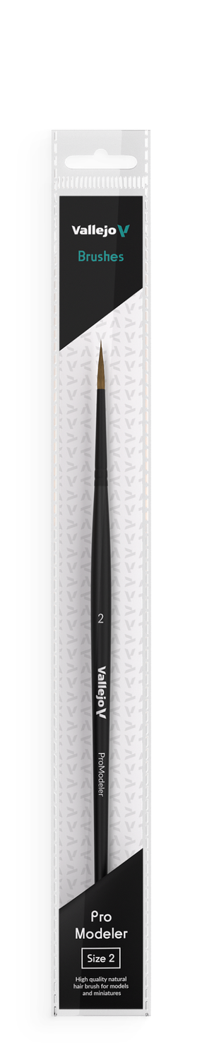 Vallejo ROUND #2 NATURAL HAIR - PRO MODEL