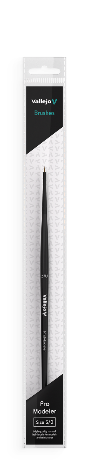 Vallejo #5/0 NATURAL HAIR - PRO MODEL