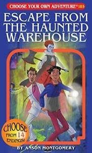 Chooseco Escape From The Haunted Warehouse Choose Your Own Adventure Book