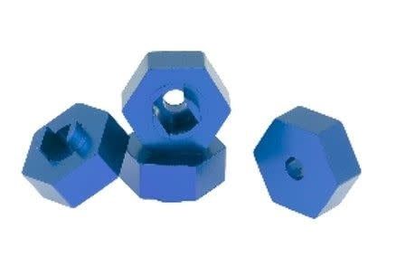 Hobby Details 1/18 Teton Aluminum Hex Adaptor(4)-Blue