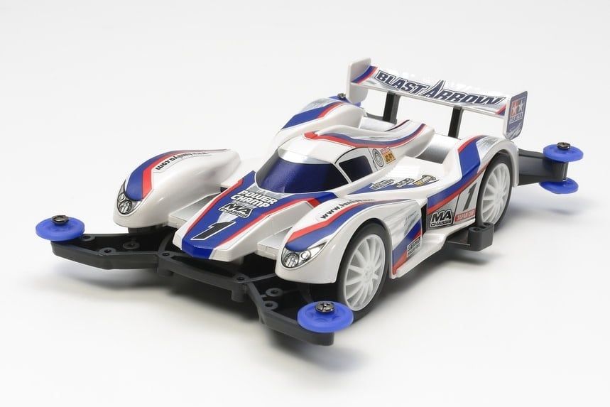 Tamiya 1/32 JR Mini 4WD Blast Arrow Kit, w/ MA Chassis