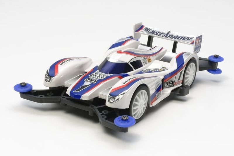 Tamiya 1/32 JR Mini 4WD Blast Arrow Kit, w/ MA Chassis