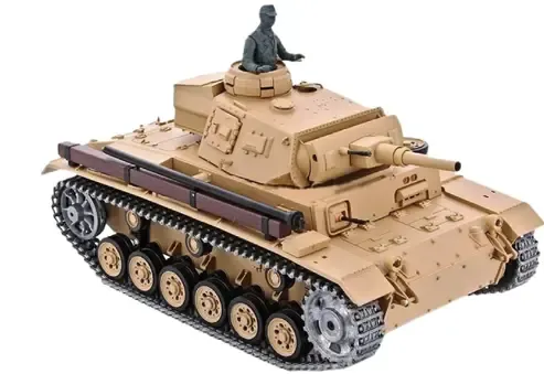 RC Pro 1/16 German Panzer III type H RC Medium Tank - FULL PRO VERSION