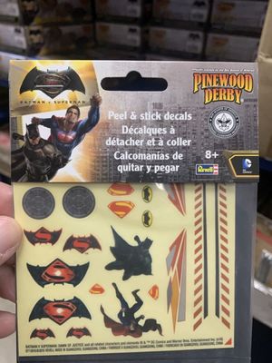 Revell Bsa Pwd Peel &amp; Stick Decal Batman Dawn