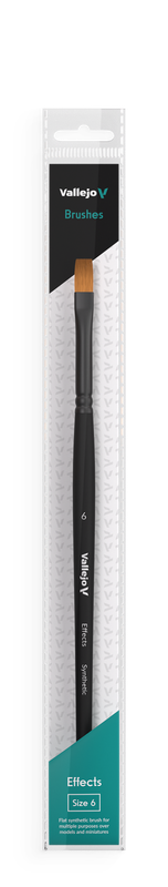 Vallejo FLAT #6 SYNTHETIC HAIR - EFFECTS