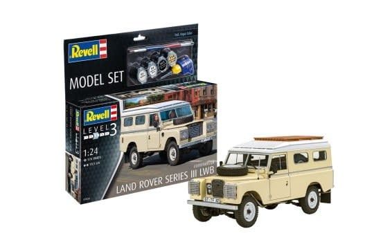 Revell 1/24 Land Rover Series III LWB Gift Set