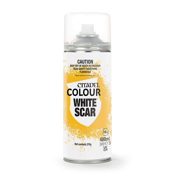 Games Workshop Citadel White Scar Spray Paint 400ml