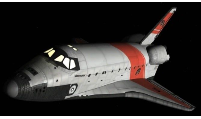 Revell 1/144 Moonraker James Bond Gift Set