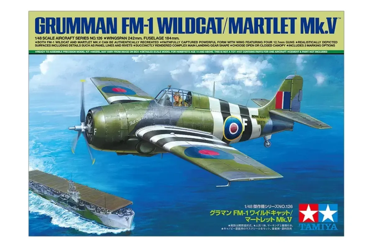 Tamiya 1/48 FM-1 Wildcat/Martlet