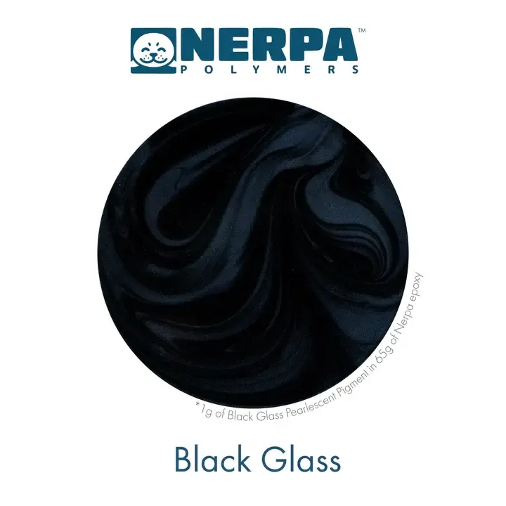 Nerpa Pearlescent Color Pigments Black Glass 10g Nerpa Pearlescent Color Pigments Black Glass 10g