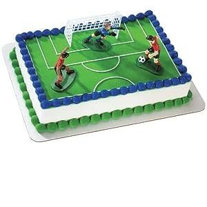 Bakemark Socker Kick Off Cake Topper