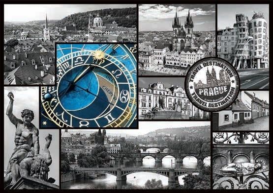 Trefl Prague Collage 1000 piece