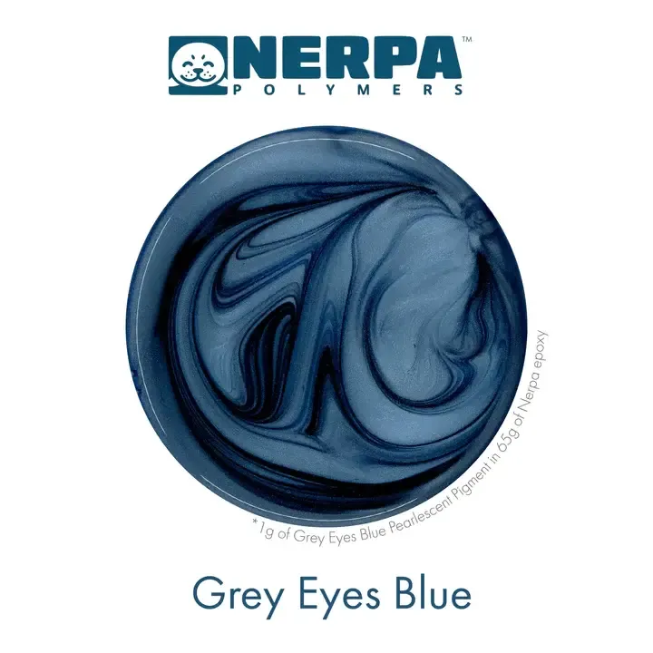 Nerpa Pearlescent Color Pigments Grey Eyes Blue 10g