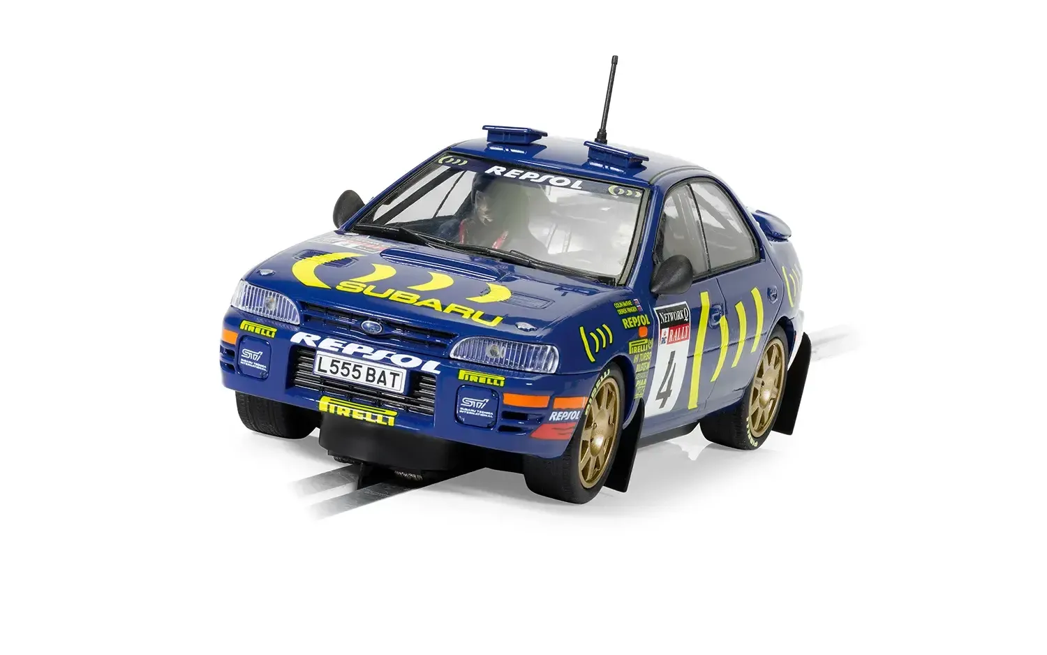 Scalextric Subaru Impreza WRX - McRae 1995 Champ - 1/32 Slot Car