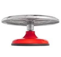 Fat Daddio's Cake Decorating Turntable Aluminum 12x5in