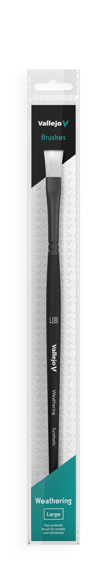 Vallejo WEATHERING L SYNTHETIC FLAT BRUSH