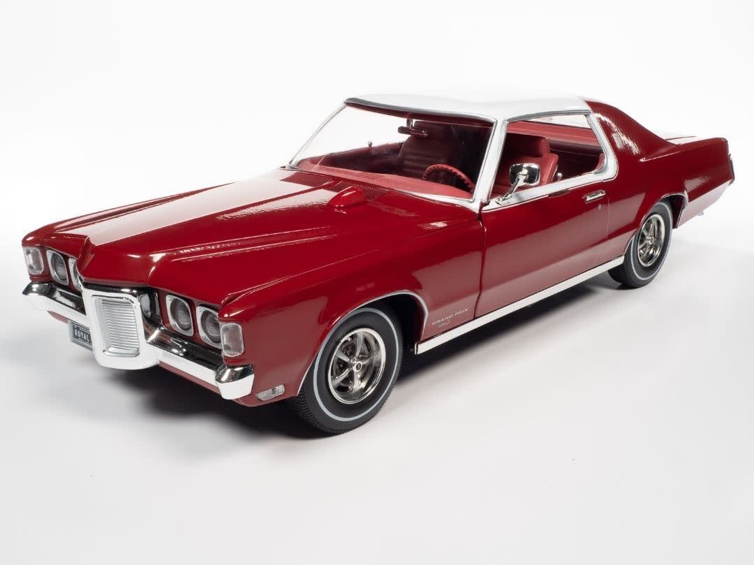 American Muscle 1/18 1969 Pontiac Grand Prix Matador Red