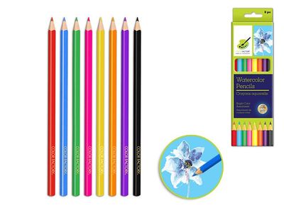 Color Factory 3.0mm Watercolor Pencils 8 Piece Set