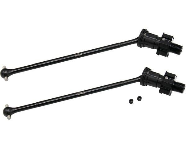 Hot-Racing Steel HD CV Drive Shafts Axles w/ Aluminum Hex, for Traxxas X-Maxx