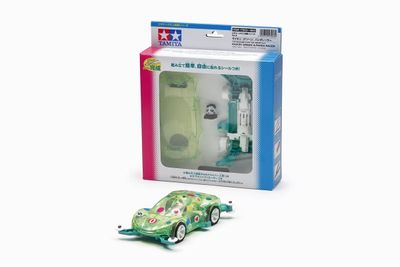 Tamiya 1/32 JR Mini 4WD PRO Raikiri Green Panda Racer Kit