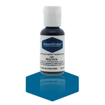 AmeriColor 0.75oz Soft Gel Peacock