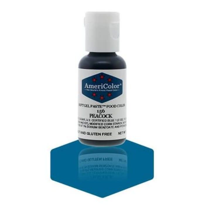 AmeriColor 0.75oz Soft Gel Peacock