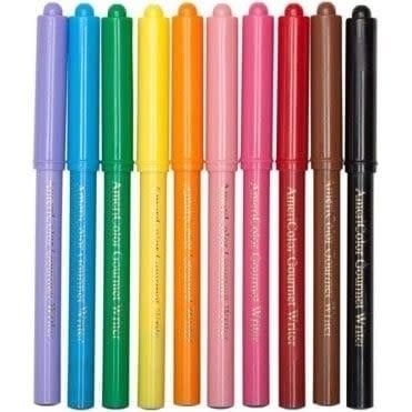 AmeriColor Gourmet Writer Assorted Color Pen 10pc Set