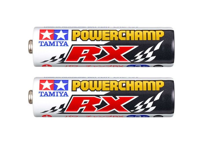 Tamiya Powerchamp RX AA Alkaline Batteries (2pk)