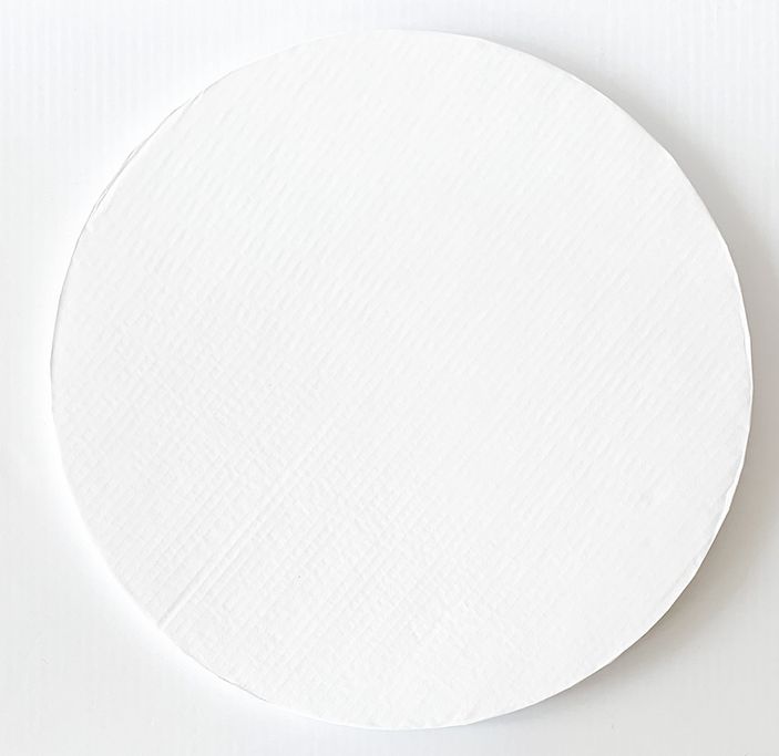 Enjay 14x0.25in White Round Double Wall Foil Board Enjay 14x0.25in White Round Double Wall Foil Board