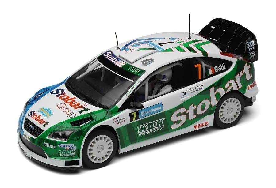 Scalextric Ford Focus RS WRC Stobart No.7 1/32 Slot Car